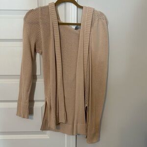 Women's Beige Hooded Sweater